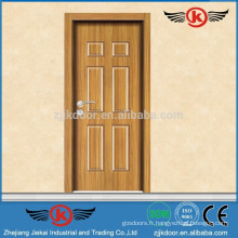 JK-MW9012 design de porte d&#39;une pièce en bois simple en bois